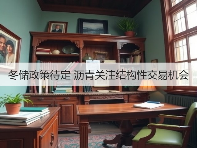 冬储政策待定 沥青关注结构性交易机会(图1) 冬储政策待定 沥青关注结构性交易机会(图1)