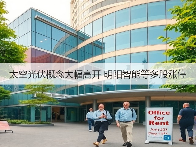 太空光伏概念大幅高开 明阳智能等多股涨停(图1) 太空光伏概念大幅高开 明阳智能等多股涨停(图1)
