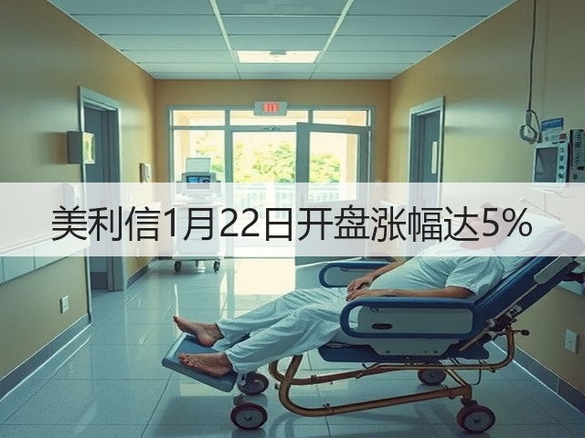 美利信1月22日开盘涨幅达5%(图1)
