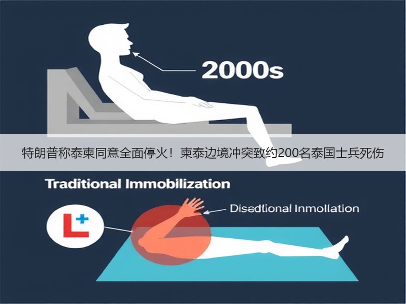 特朗普称泰柬同意全面停火！柬泰边境冲突致约200名泰国士兵死伤