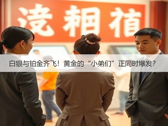 白银与铂金齐飞!黄金的“小弟们”正同时爆发?(图1) 白银与铂金齐飞!黄金的“小弟们”正同时爆发?(图1)