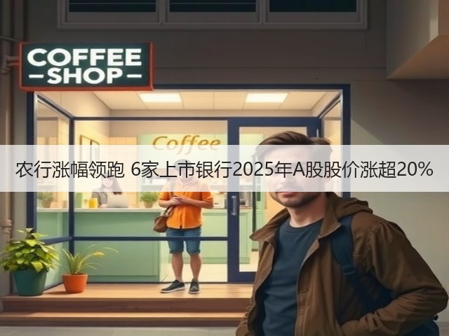 农行涨幅领跑 6家上市银行2025年A股股价涨超20%(图3)