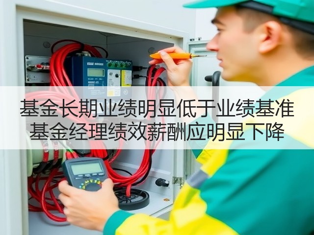 基金长期业绩明显低于业绩基准 基金经理绩效薪酬应明显下降(图3)