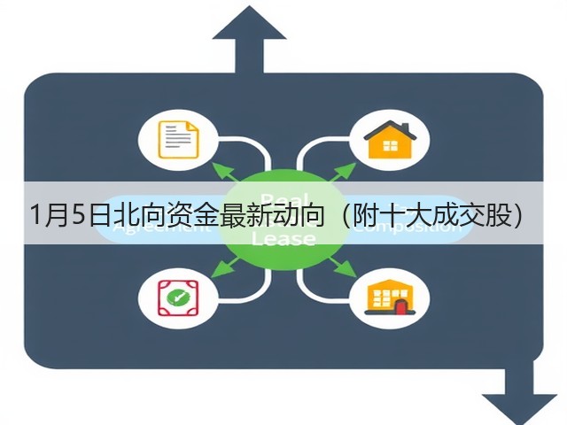 1月5日北向资金最新动向(附十大成交股)(图3) 1月5日北向资金最新动向(附十大成交股)(图3)