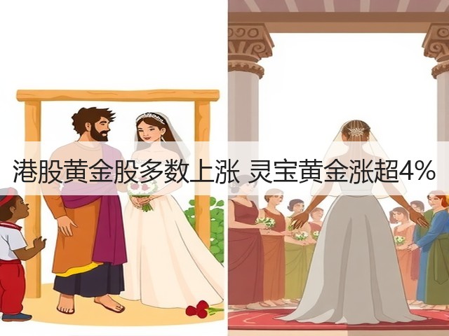 港股黄金股多数上涨 灵宝黄金涨超4%(图1) 港股黄金股多数上涨 灵宝黄金涨超4%(图1)
