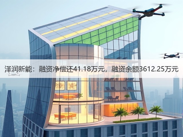 泽润新能:融资净偿还41.18万元,融资余额3612.25万元(图2) 泽润新能:融资净偿还41.18万元,融资余额3612.25万元(图2)