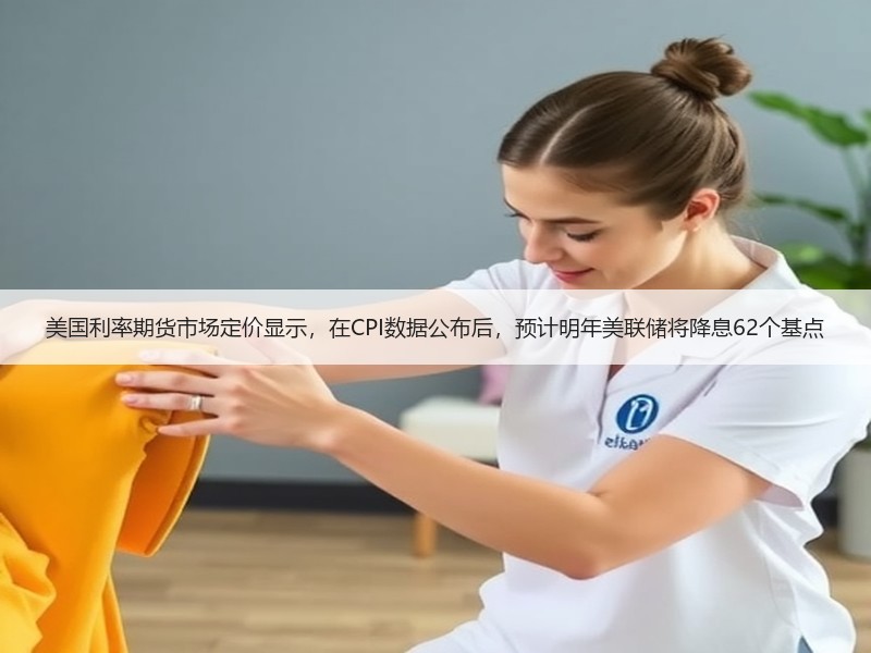 美国利率期货市场定价显示，在CPI数据公布后，预计明年美联储将降息62个基点