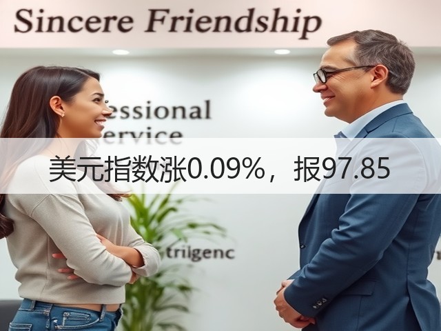 美元指数涨0.09%,报97.85(图2) 美元指数涨0.09%,报97.85(图2)