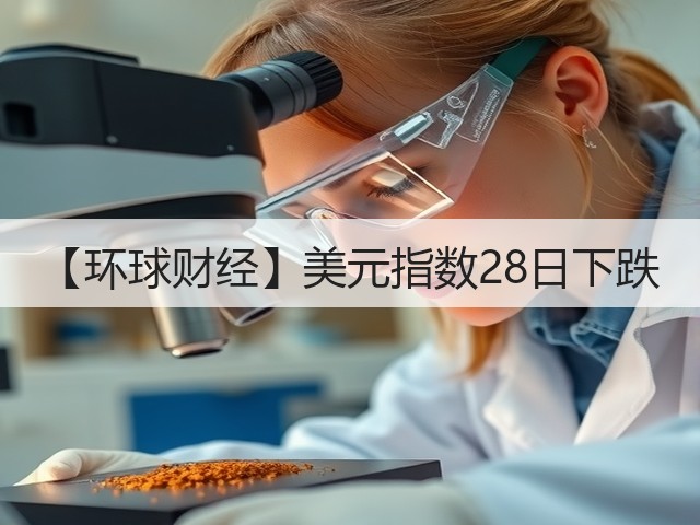 【环球财经】美元指数28日下跌(图3) 【环球财经】美元指数28日下跌(图3)