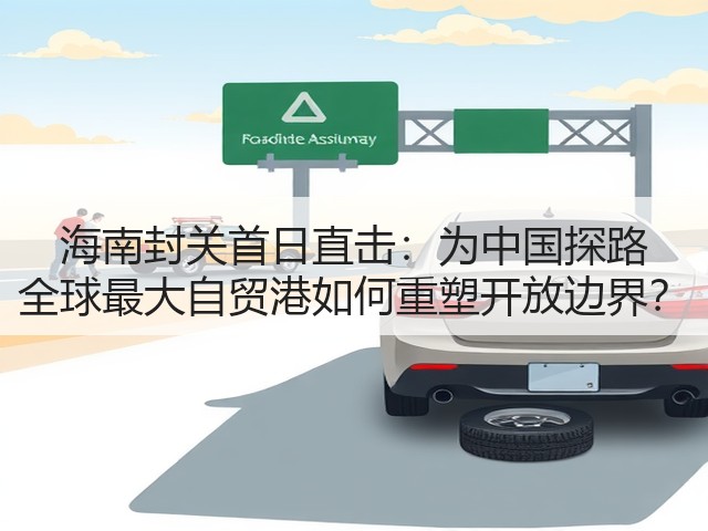 海南封关首日直击:为中国探路 全球最大自贸港如何重塑开放边界?(图3) 海南封关首日直击:为中国探路 全球最大自贸港如何重塑开放边界?(图3)
