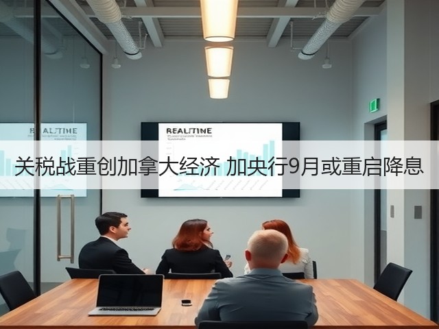 关税战重创加拿大经济 加央行9月或重启降息(图1) 关税战重创加拿大经济 加央行9月或重启降息(图1)