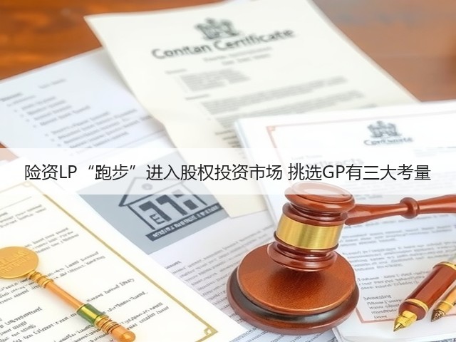 险资LP“跑步”进入股权投资市场 挑选GP有三大考量(图2)