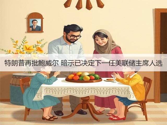特朗普再批鲍威尔 暗示已决定下一任美联储主席人选(图1) 特朗普再批鲍威尔 暗示已决定下一任美联储主席人选(图1)