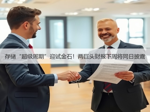 存储“超级周期”迎试金石!两巨头财报下周将同日披露(图1) 存储“超级周期”迎试金石!两巨头财报下周将同日披露(图1)