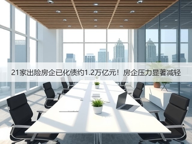 21家出险房企已化债约1.2万亿元!房企压力显著减轻(图3) 21家出险房企已化债约1.2万亿元!房企压力显著减轻(图3)