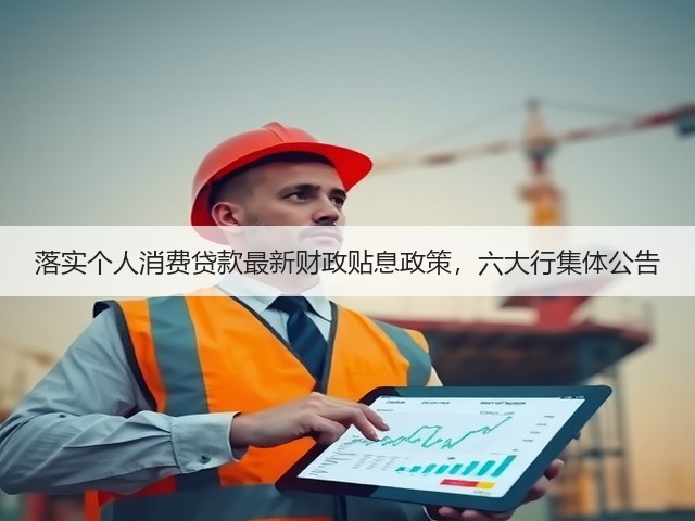 落实个人消费贷款最新财政贴息政策,六大行集体公告(图3) 落实个人消费贷款最新财政贴息政策,六大行集体公告(图3)