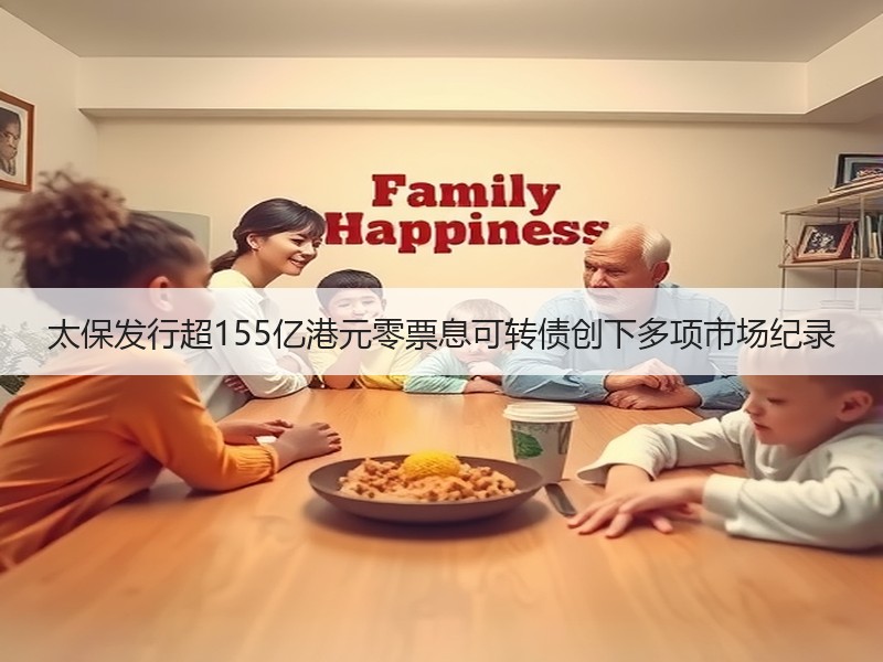 太保发行超155亿港元零票息可转债创下多项市场纪录