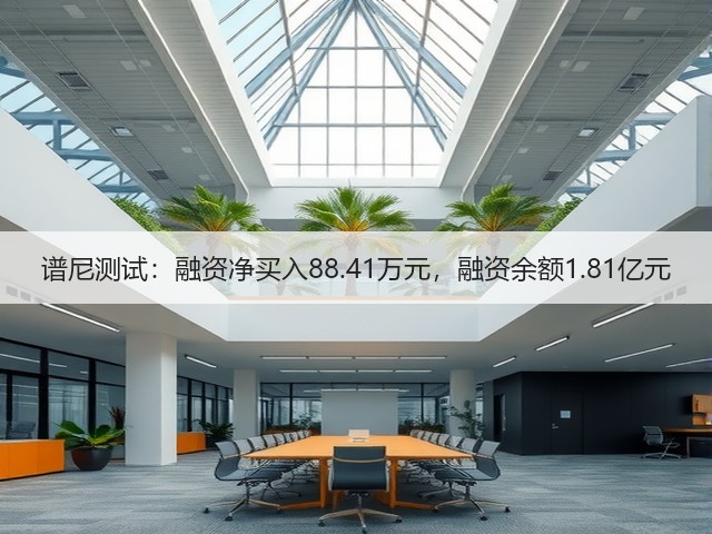 谱尼测试：融资净买入88.41万元，融资余额1.81亿元(图3)