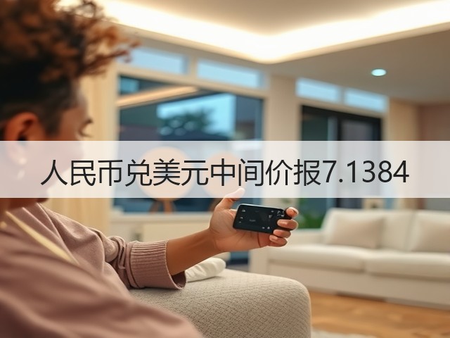 人民币兑美元中间价报7.1384(图2)