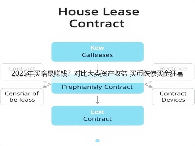2025年买啥最赚钱？对比大类资产收益 买币跌惨买金狂喜(图1)