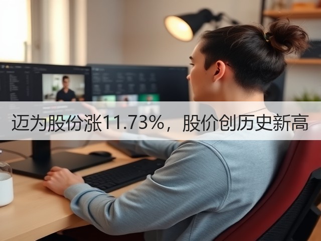 迈为股份涨11.73%,股价创历史新高(图1) 迈为股份涨11.73%,股价创历史新高(图1)