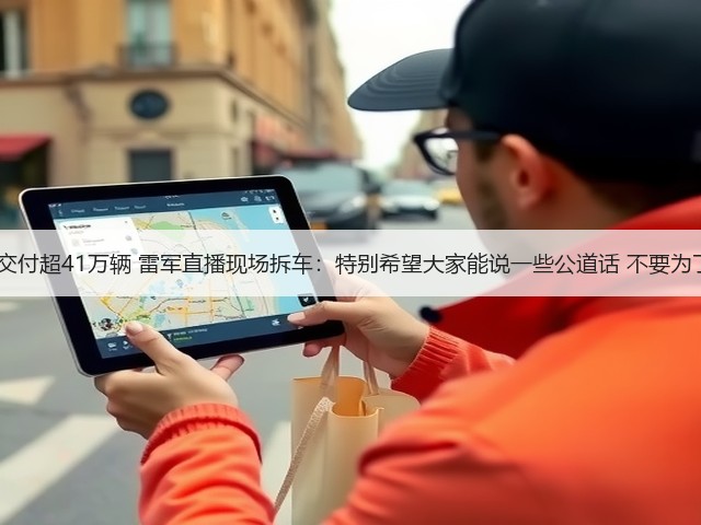 2025年小米汽车交付超41万辆 雷军直播现场拆车：特别希望大家能说一些公道话 不要为了流量去故意夸大(图1)