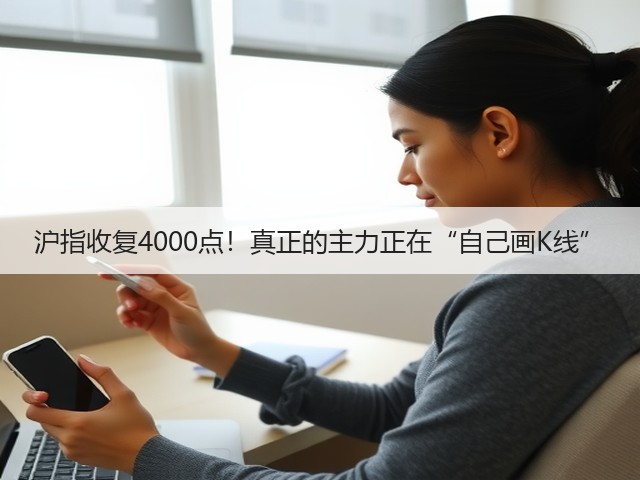 沪指收复4000点！真正的主力正在“自己画K线”(图3)
