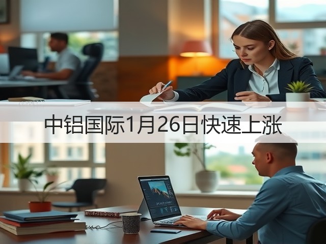 中铝国际1月26日快速上涨(图3) 中铝国际1月26日快速上涨(图3)