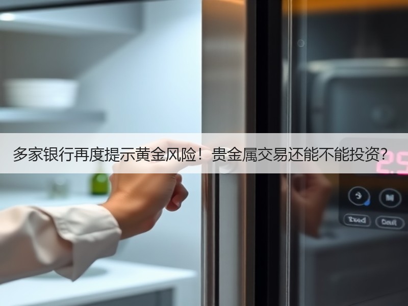 多家银行再度提示黄金风险！贵金属交易还能不能投资？