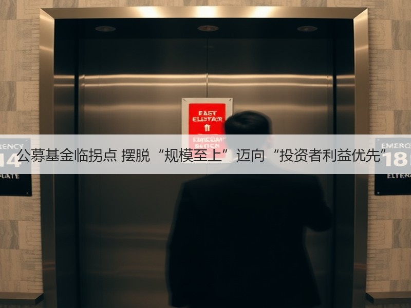 公募基金临拐点 摆脱“规模至上”迈向“投资者利益优先”