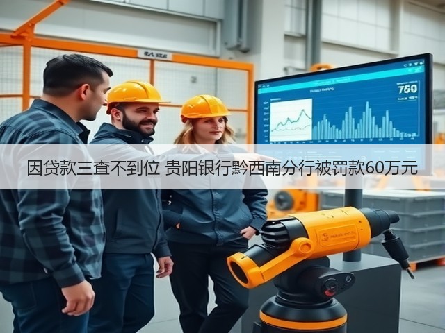 因贷款三查不到位 贵阳银行黔西南分行被罚款60万元(图2)