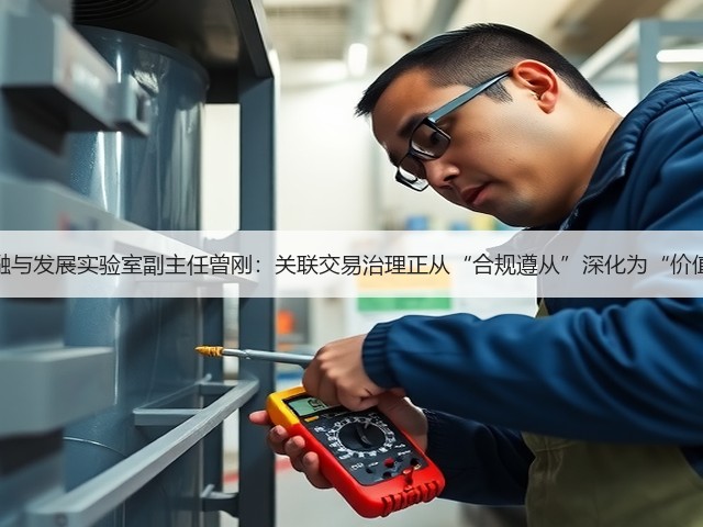 国家金融与发展实验室副主任曾刚：关联交易治理正从“合规遵从”深化为“价值创造”(图1)