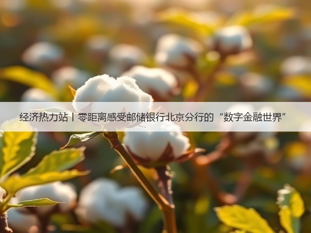 经济热力站丨零距离感受邮储银行北京分行的“数字金融世界”(图1) 经济热力站丨零距离感受邮储银行北京分行的“数字金融世界”(图1)