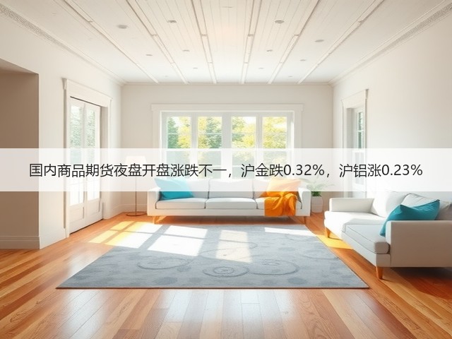 国内商品期货夜盘开盘涨跌不一，沪金跌0.32%，沪铝涨0.23%(图1)