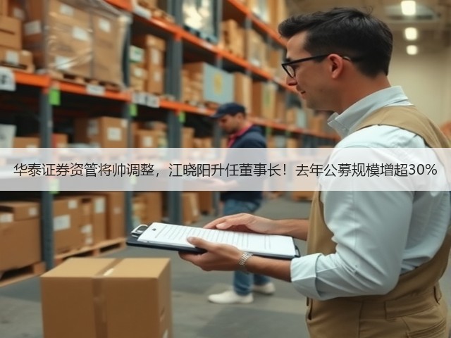 华泰证券资管将帅调整,江晓阳升任董事长!去年公募规模增超30%(图1) 华泰证券资管将帅调整,江晓阳升任董事长!去年公募规模增超30%(图1)