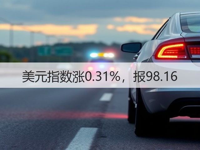 美元指数涨0.31%,报98.16(图2) 美元指数涨0.31%,报98.16(图2)