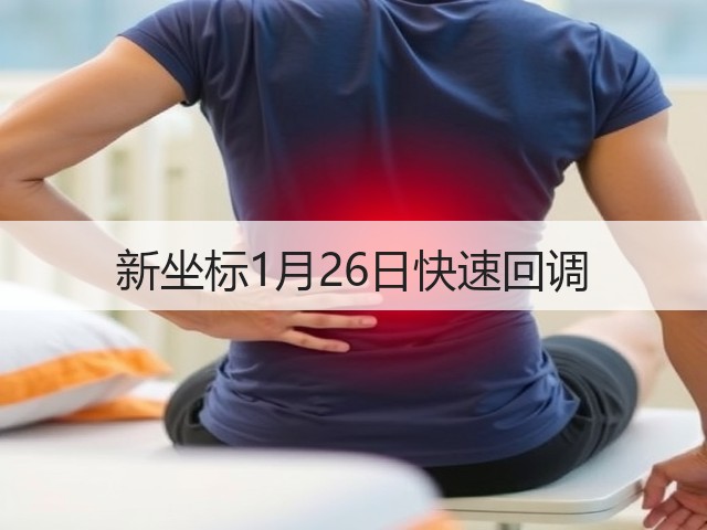 新坐标1月26日快速回调(图1) 新坐标1月26日快速回调(图1)
