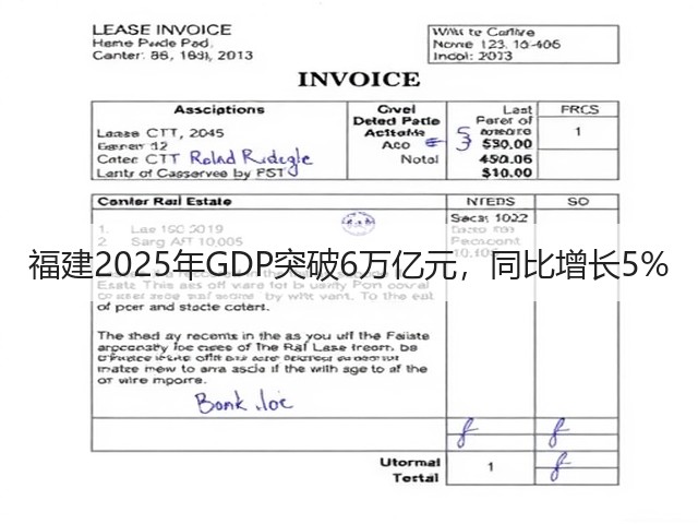 福建2025年GDP突破6万亿元,同比增长5%(图1) 福建2025年GDP突破6万亿元,同比增长5%(图1)