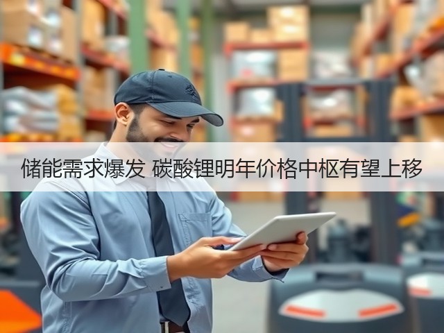 储能需求爆发 碳酸锂明年价格中枢有望上移(图1) 储能需求爆发 碳酸锂明年价格中枢有望上移(图1)