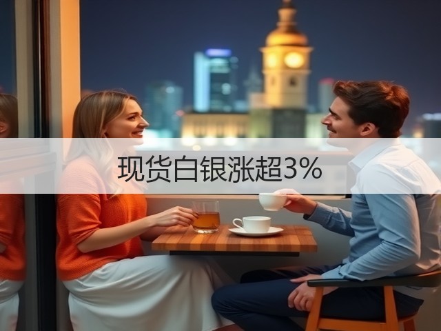 现货白银涨超3%(图1)