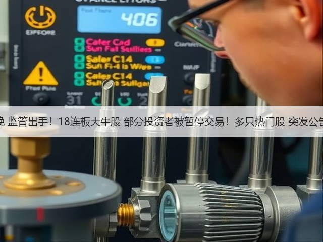 今晚 监管出手!18连板大牛股 部分投资者被暂停交易!多只热门股 突发公告!(图2) 今晚 监管出手!18连板大牛股 部分投资者被暂停交易!多只热门股 突发公告!(图2)