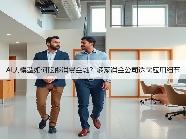 AI大模型如何赋能消费金融?多家消金公司透露应用细节(图2) AI大模型如何赋能消费金融?多家消金公司透露应用细节(图2)