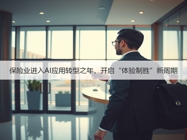 保险业进入AI应用转型之年,开启“体验制胜”新周期(图2) 保险业进入AI应用转型之年,开启“体验制胜”新周期(图2)