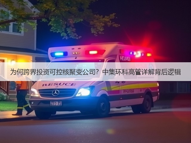 为何跨界投资可控核聚变公司？中集环科高管详解背后逻辑(图2)
