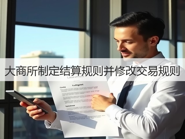 大商所制定结算规则并修改交易规则(图3) 大商所制定结算规则并修改交易规则(图3)