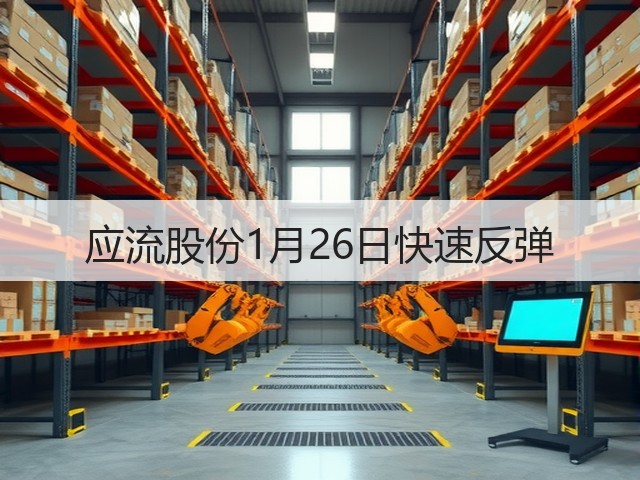 应流股份1月26日快速反弹(图2)