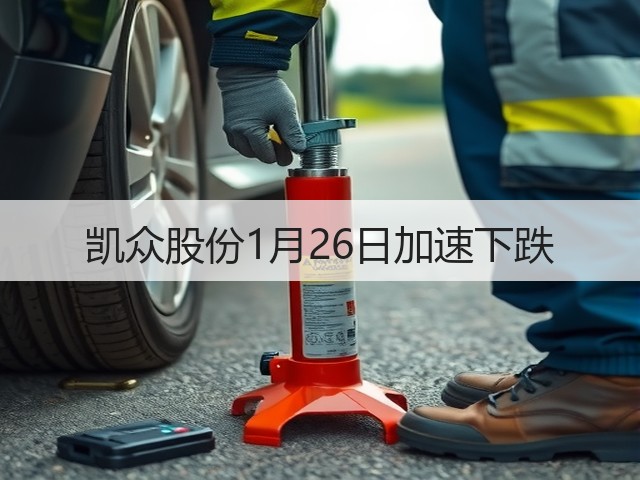 凯众股份1月26日加速下跌(图1)