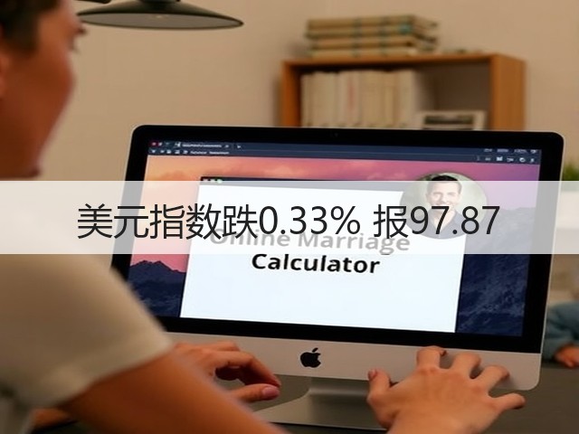 美元指数跌0.33% 报97.87(图3) 美元指数跌0.33% 报97.87(图3)