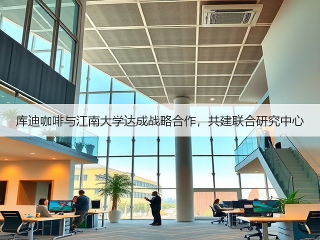 库迪咖啡与江南大学达成战略合作,共建联合研究中心(图1) 库迪咖啡与江南大学达成战略合作,共建联合研究中心(图1)