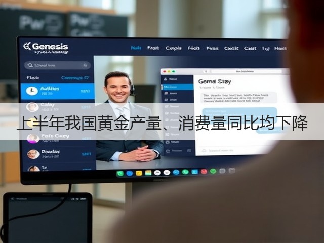 上半年我国黄金产量、消费量同比均下降(图2) 上半年我国黄金产量、消费量同比均下降(图2)